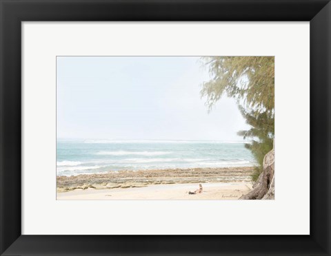 Framed Day at the Beach I Print