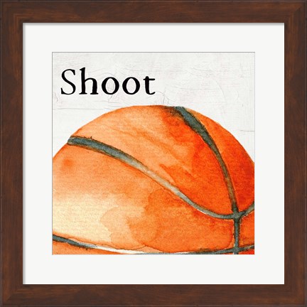 Framed Shoot Print