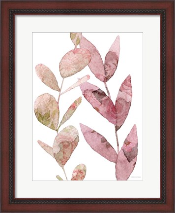 Framed Meadow Flora Botanical I Print