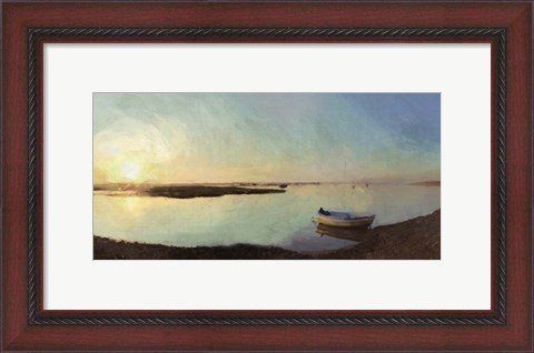 Framed Shingle Beach Print