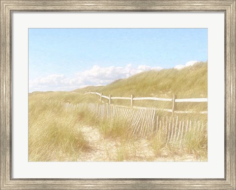 Framed Seagrass Dunes Print