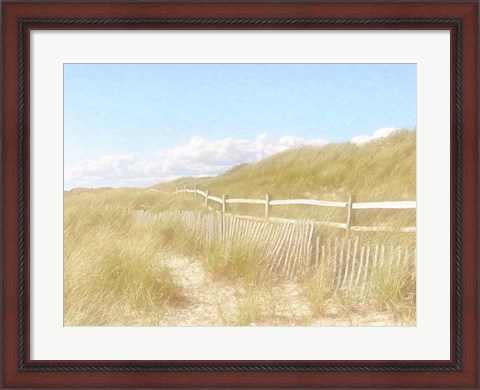 Framed Seagrass Dunes Print
