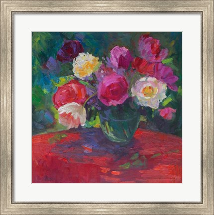 Framed Petals and Passion Print