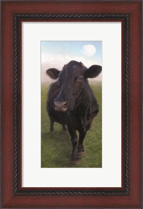 Framed Funky Cow II Print