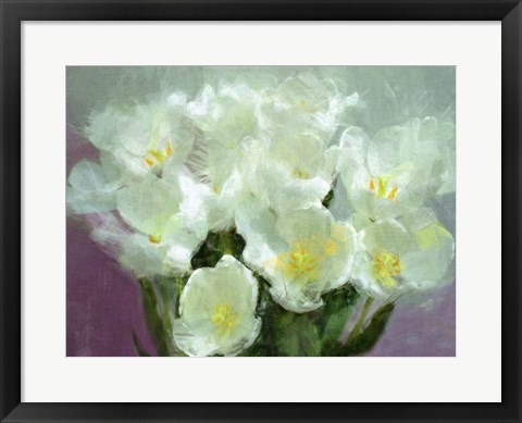 Framed Sunlit Tulips Print