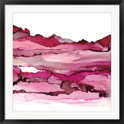 Framed Pinkscape II Print