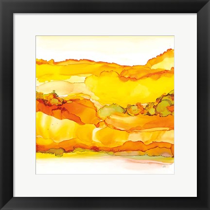 Framed Yellowscape II Print