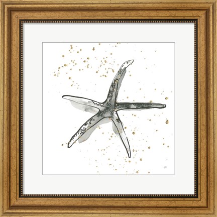 Framed Starfish III Print