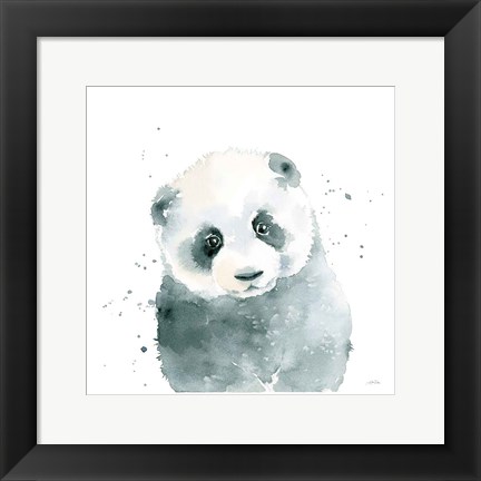 Framed Panda Cub Print