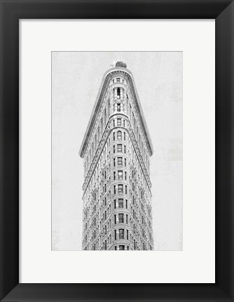 Framed Flatiron Building NYC Print