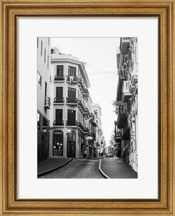 Framed Viejo San Juan I Print
