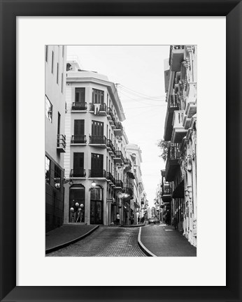 Framed Viejo San Juan I Print