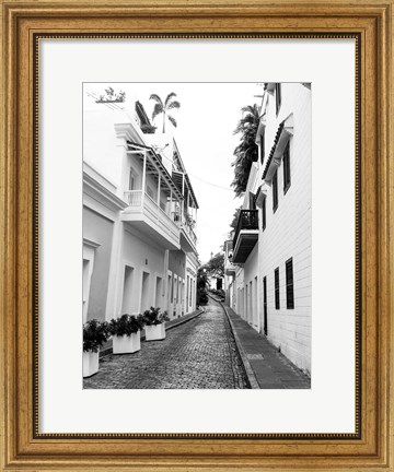 Framed Viejo San Juan II Print