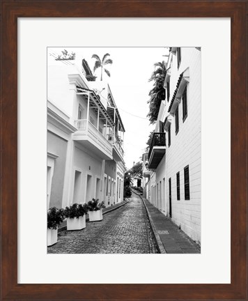 Framed Viejo San Juan II Print