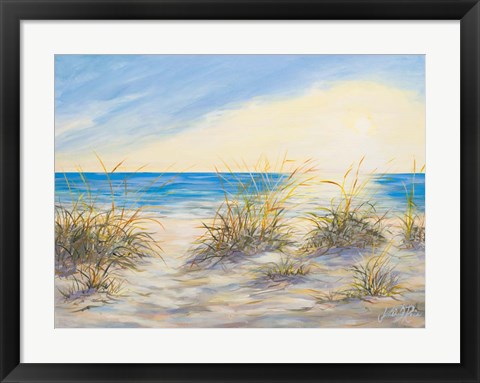 Framed Coastal Sunrise Print