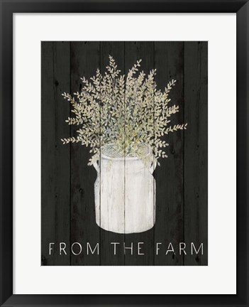 Framed From The Farm Print