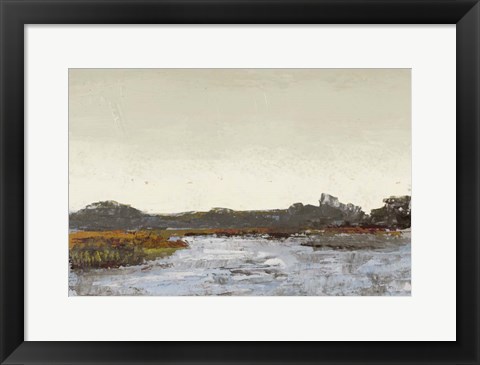 Framed Along the Water (Neutral) Print