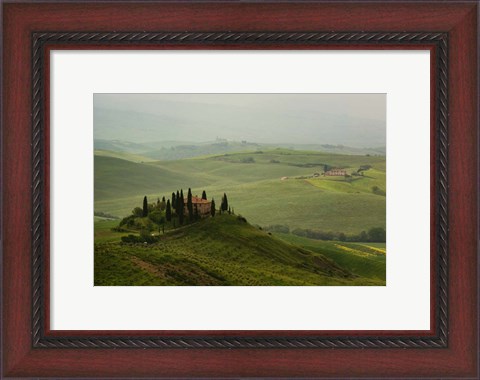 Framed Tuscan Villa Print
