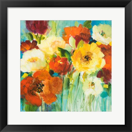 Framed Flower Power II Print