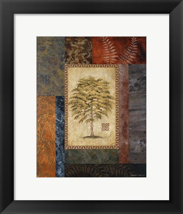 Framed Eucalyptus Tree II Print