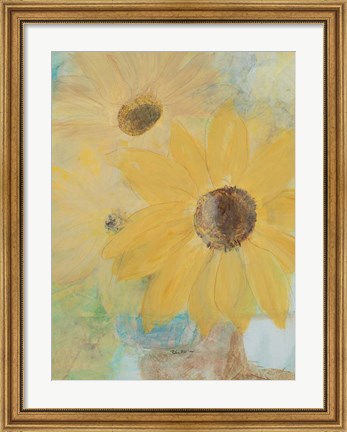 Framed Big Sunflowers Print