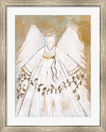 Framed Guiding Angel Print