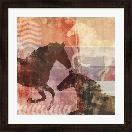 Framed Equine Print