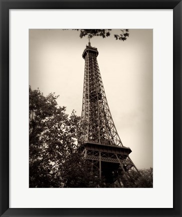 Framed Last Day In Paris II Print