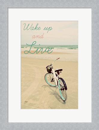 Framed Wake Up Print
