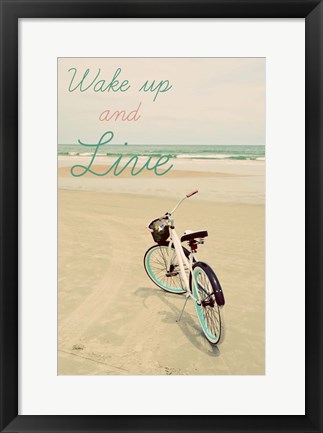 Framed Wake Up Print