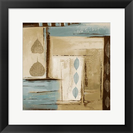 Framed Fall Abstract I Print