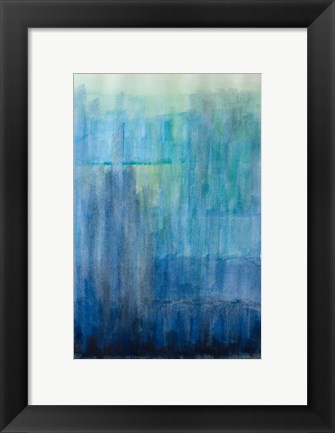 Framed Blue Ice Print