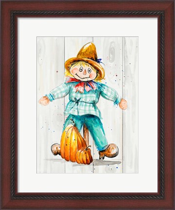 Framed Scarecrow Print
