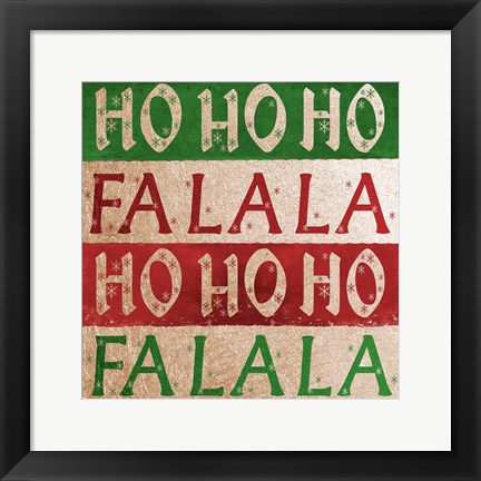 Framed Holiday Sayings Print