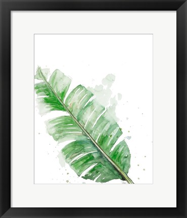 Framed Palm Frond III Print