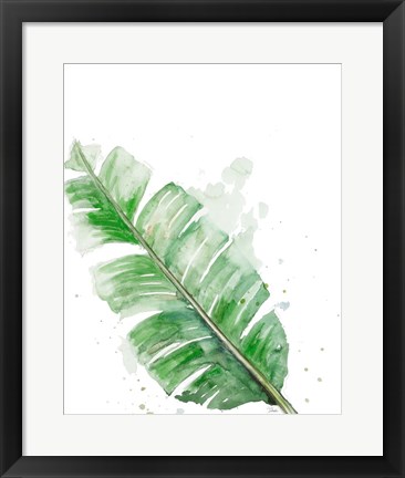 Framed Palm Frond III Print