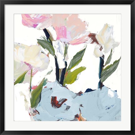 Framed Blossoms I Print