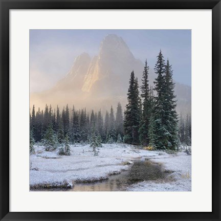 Framed Bell Mountain North Cascades II Print