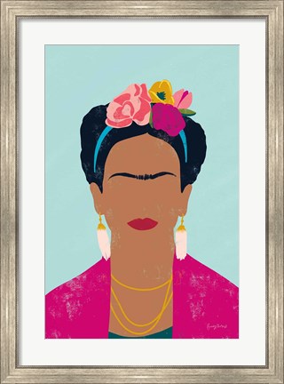 Framed Frida Kahlo I Print