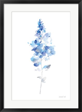 Framed Flower Study I Print