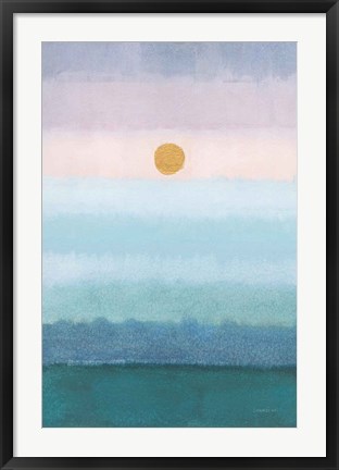 Framed Rising and Setting Print