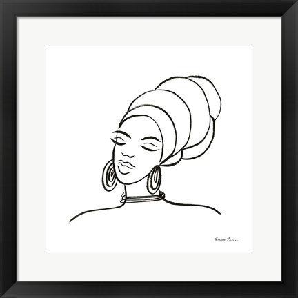 Framed Muse II Print