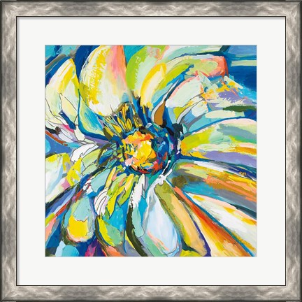 Framed Zinnia Print