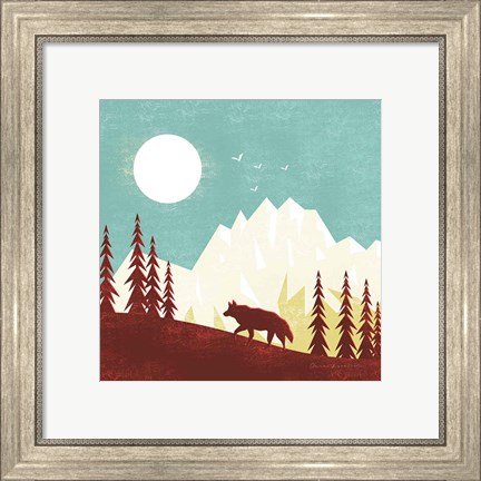 Framed Great Outdoors IV Print