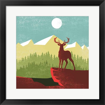 Framed Great Outdoors III Print