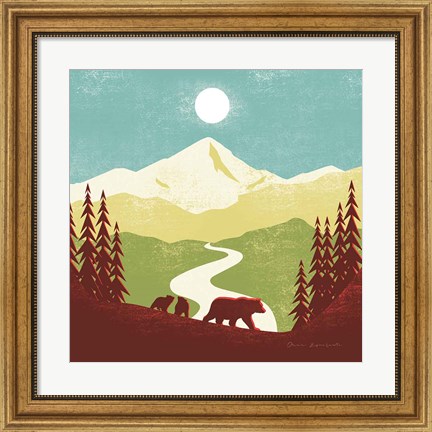 Framed Great Outdoors I Print