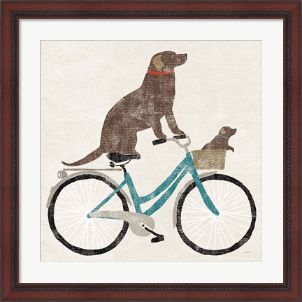 Framed Lab Ride Print