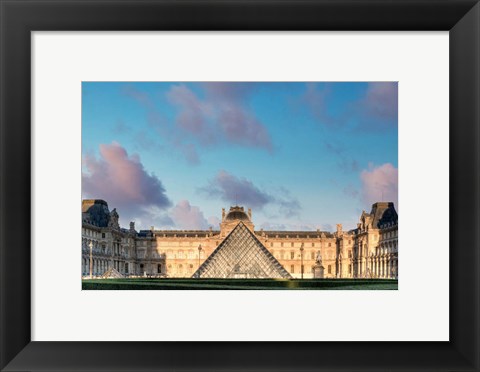 Framed Louvre Palace Museum I Print