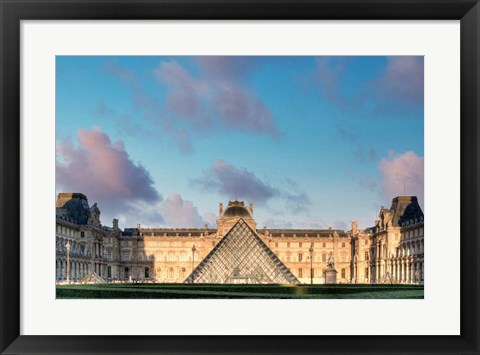 Framed Louvre Palace Museum I Print