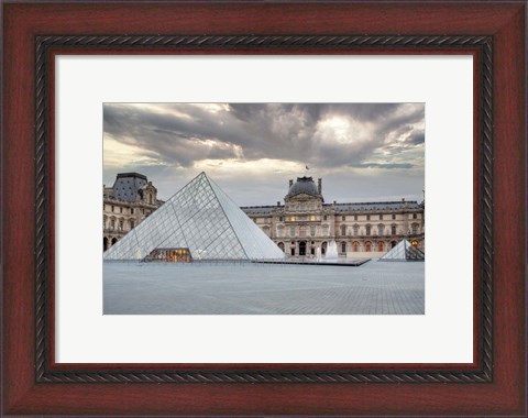 Framed Louvre Palace Museum II Print